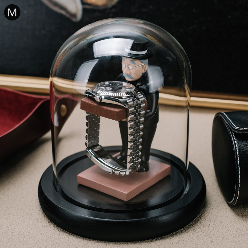 Electronics Repair Desk - Table Vintage Watch Holder Organizer Case
