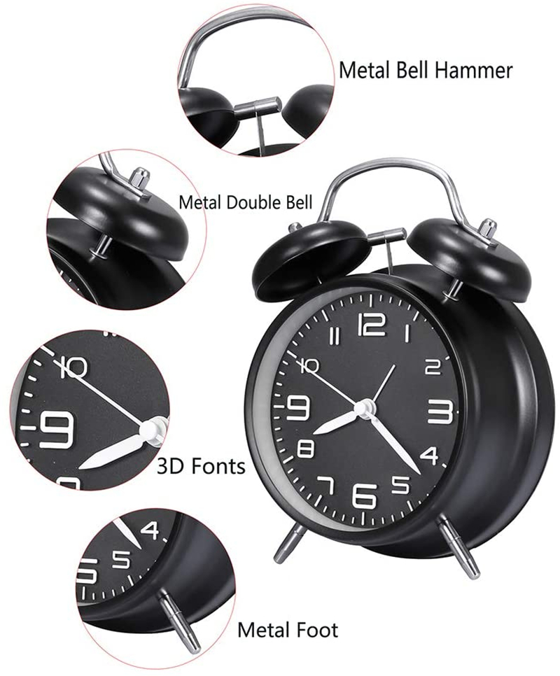 4 Inch Twin Bell Loud Alarm Cl – Electronics Repair Desk Bewertung und Preis