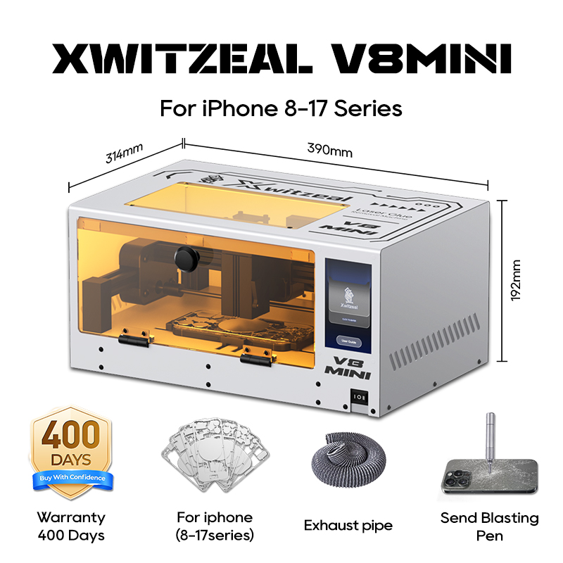 Xwitzeal® V8 MINI Laser Glue R – Electronics Repair Kit Bewertung und Preis