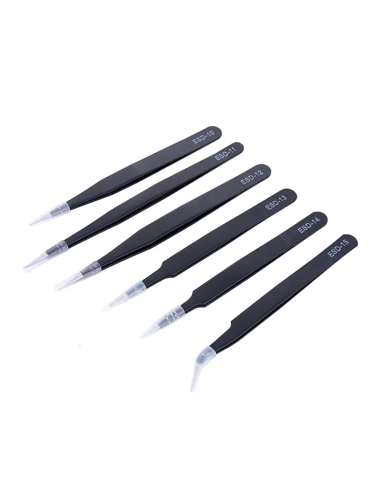6pcs Precision Tweezers Set ES – Electronics Repair Kit Bewertung und Preis