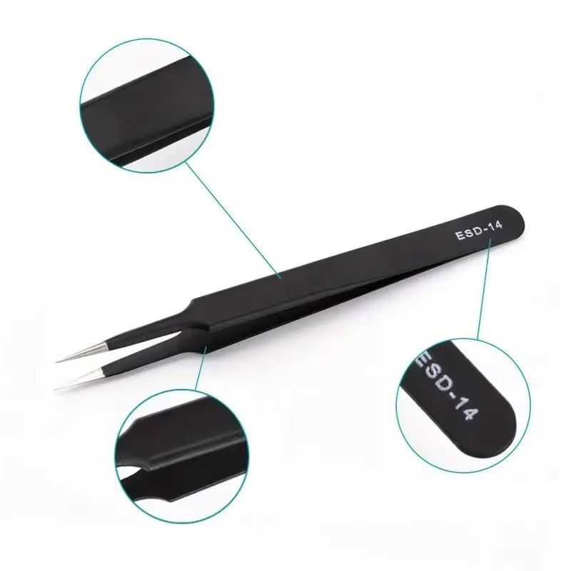 NEW 6pcs Precision Long Tweeze – Electronics Repair Kit Bewertung und Preis