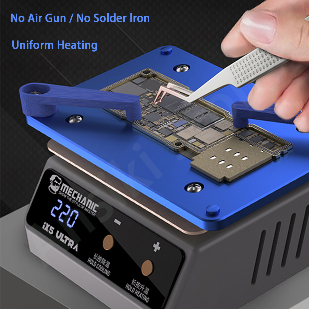 MECHANIC ix5 Ultra Heating Pla – Electronics Repair Desk Bewertung und Preis